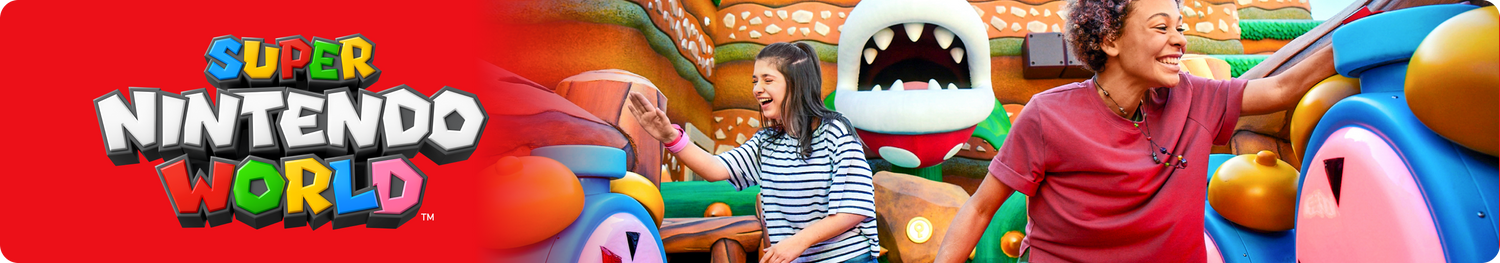 Super Nintendo World Collection Banner