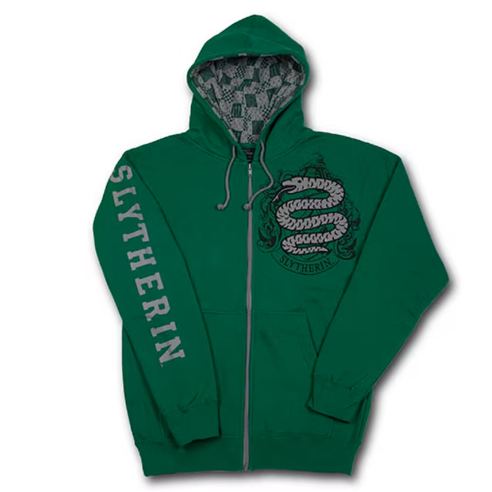 Slytherin Adult Hooded Sweatshirt