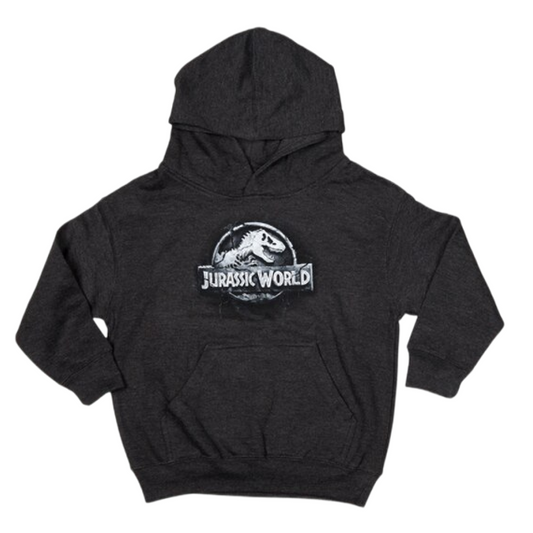 Jurassic World Stone Logo Youth Hoodie