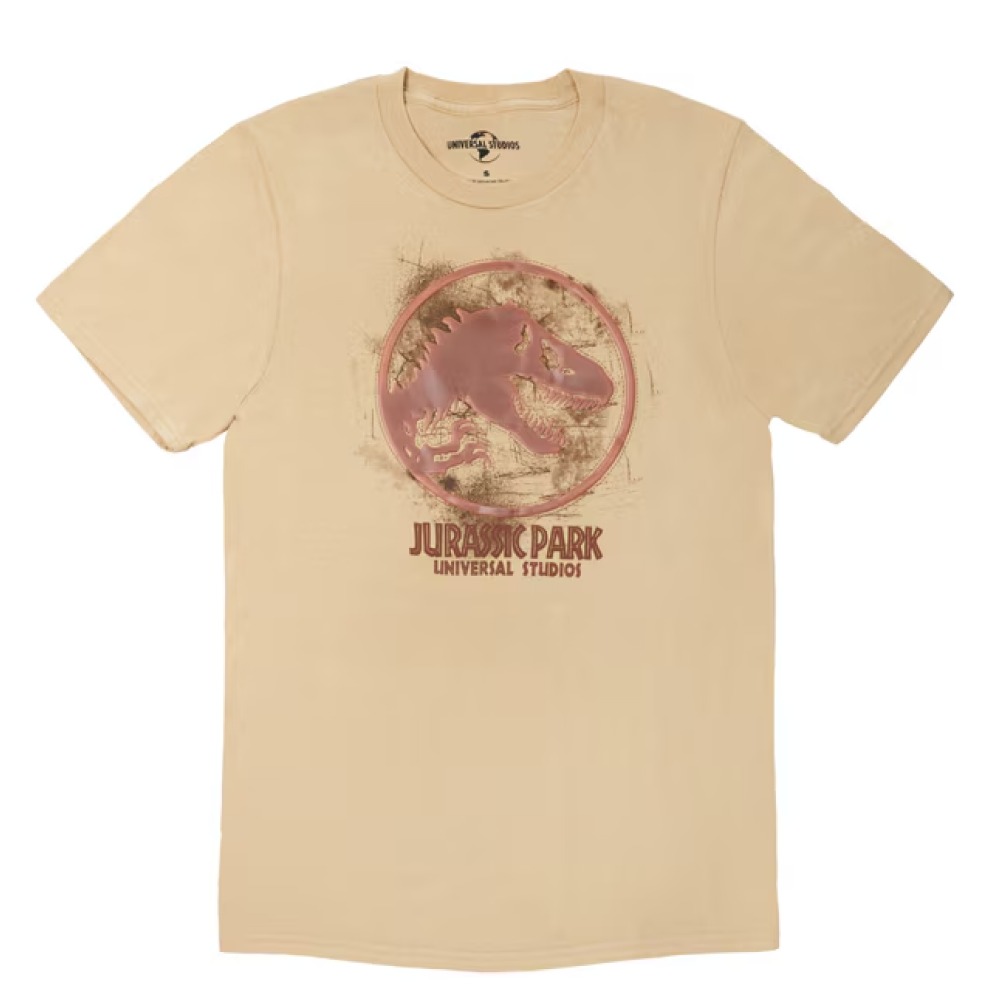 Jurassic Park Universal Studios Adult T-Shirt-2
