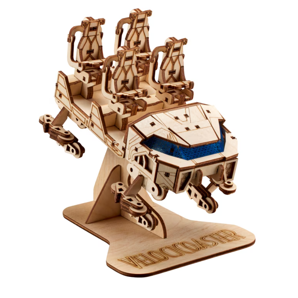 Jurassic World Velocicoaster Wooden Model Car