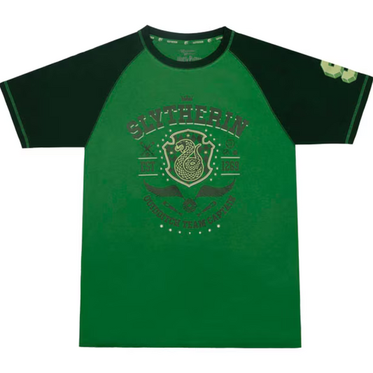 Harry Potter Slytherin Team Captain Raglan T-Shirt