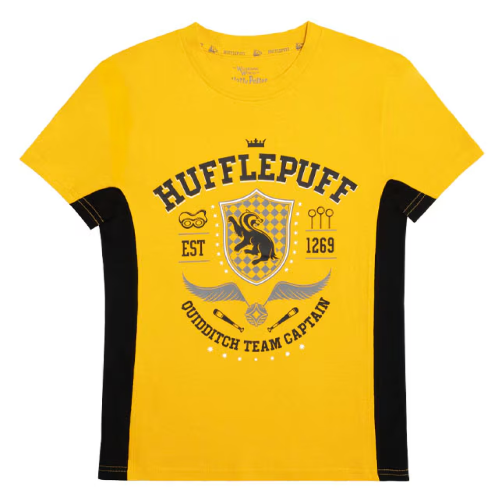 Harry Potter Hufflepuff Team Captain Youth Athletic T-Shirt