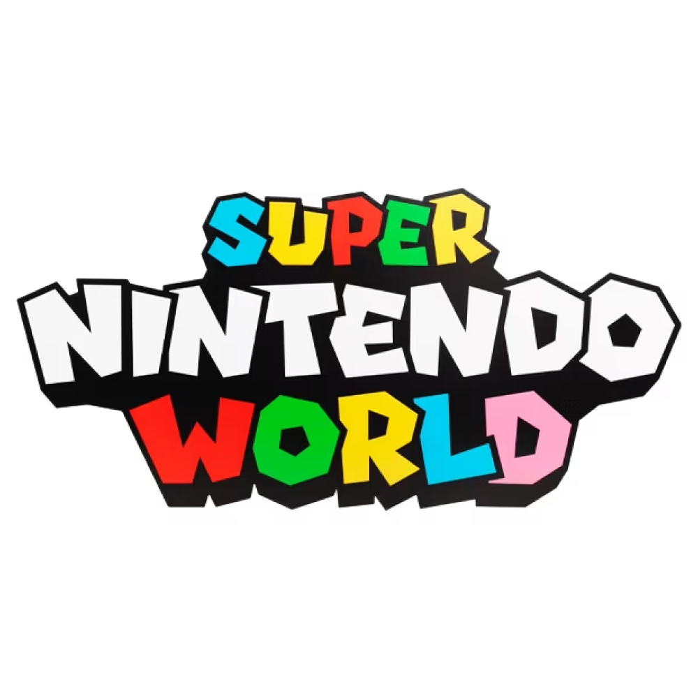 SUPER NINTENDO WORLD Wooden Sign
