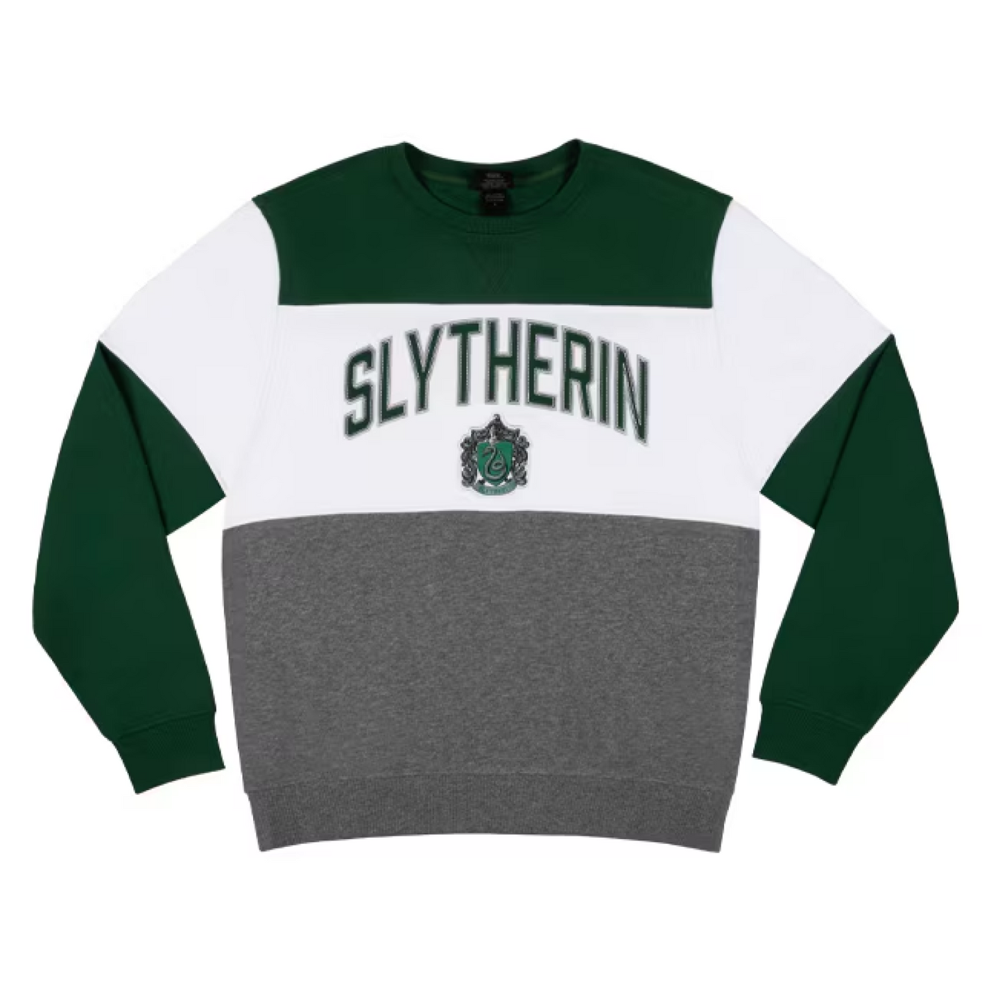 Harry Potter Slytherin™ Color Block Crew Neck Sweatshirt