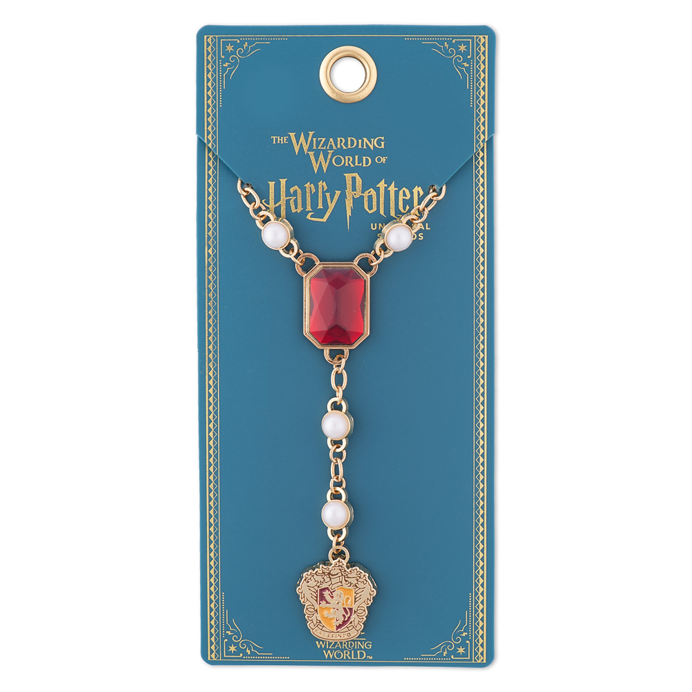 Harry Potter™ Necklace of Gryffindor™ Crest with Pearl