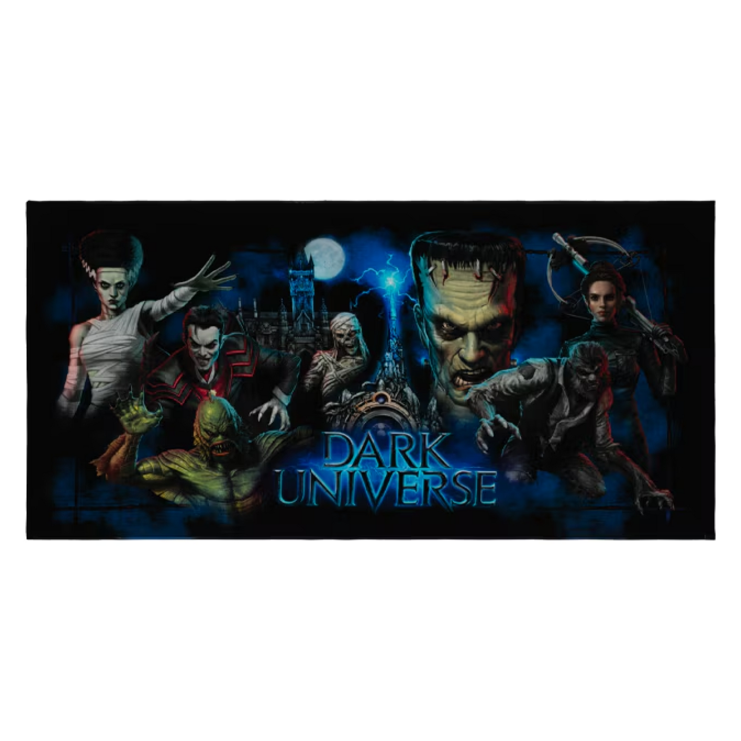 Dark Universe Monsters Beach Towel