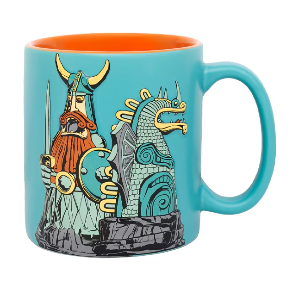 How To Train Your Dragon Viking & Dragon Statues Mug