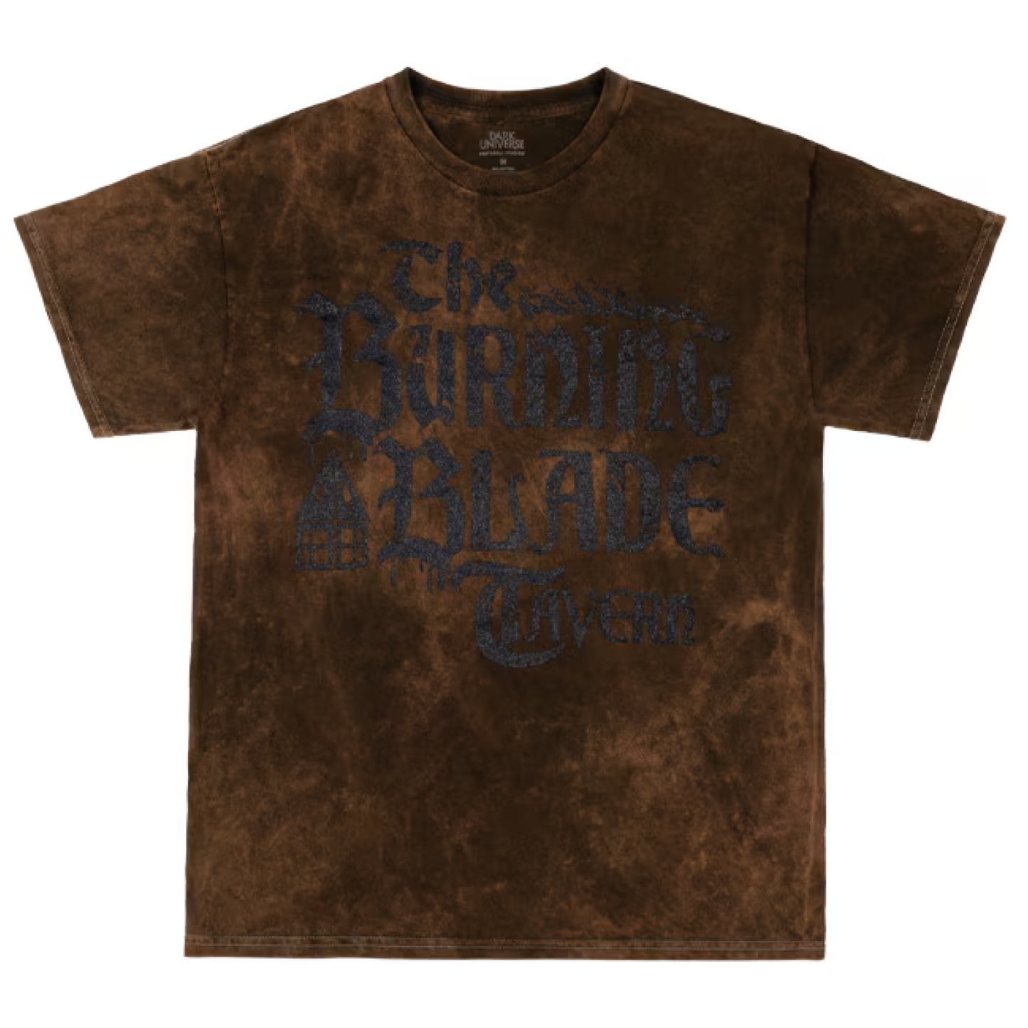 The Burning Blade Tavern Acid Wash UV Reactive Adult T-Shirt