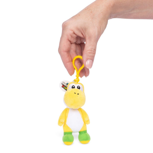 SUPER NINTENDO WORLD™ Yellow Yoshi Plush Keychain-2