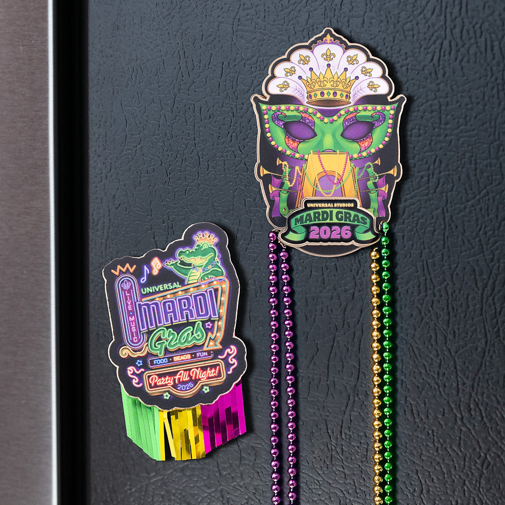 Mardi Gras 2026 Magnet
