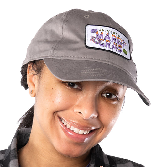 Mardi Gras Dad Hat featuring Baron Tonton