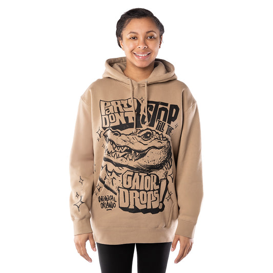 Mardi Gras Hoodie featuring Gator