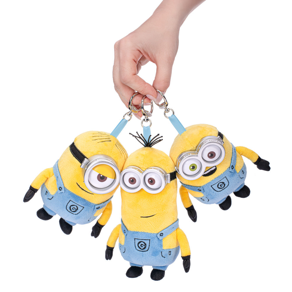 Despicable Me Stuart Plush Bag Clip