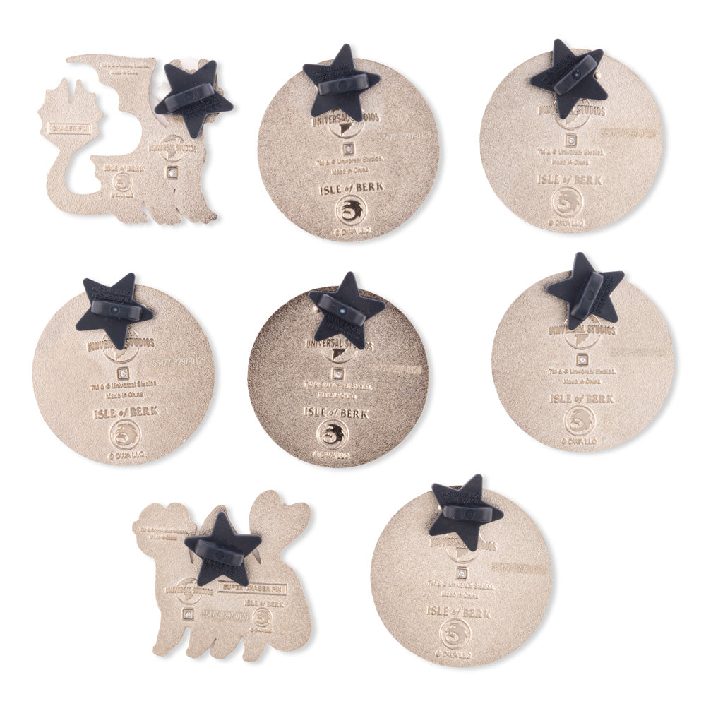 How to Train Your Dragon Primitive Mystery Pin Set