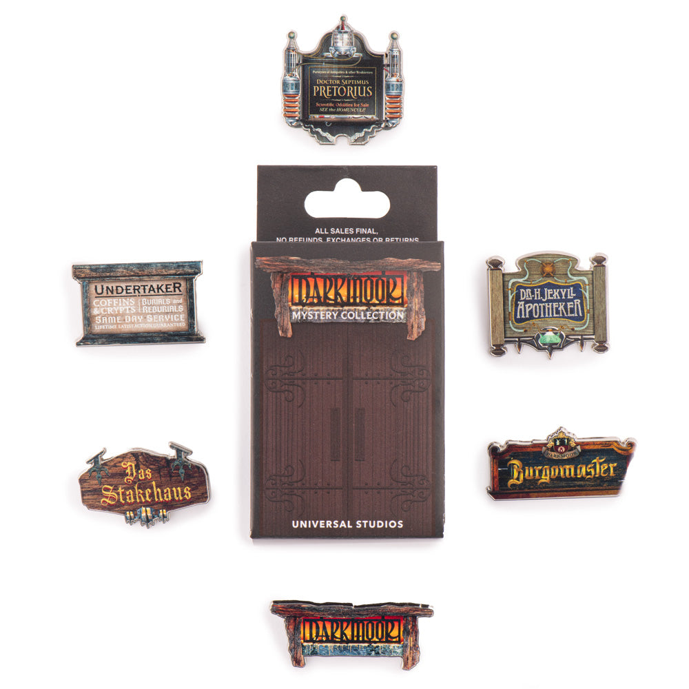 Dark Universe Darkmoor Mystery Pin Set