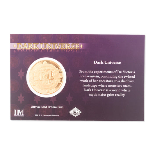 Universal Epic Universe Epic Anniversary Dark Universe Portal Collectible Coin