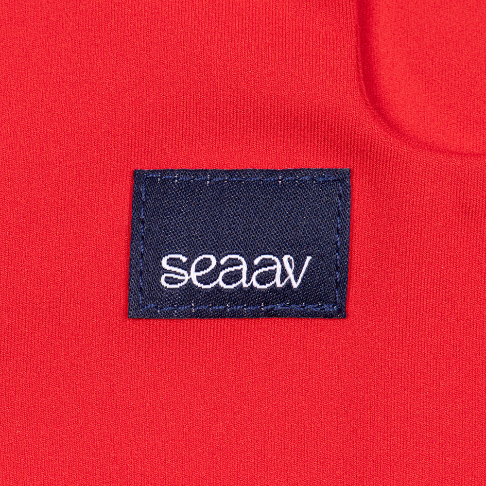 Jaws x Seaav Cut Out Bra - Red