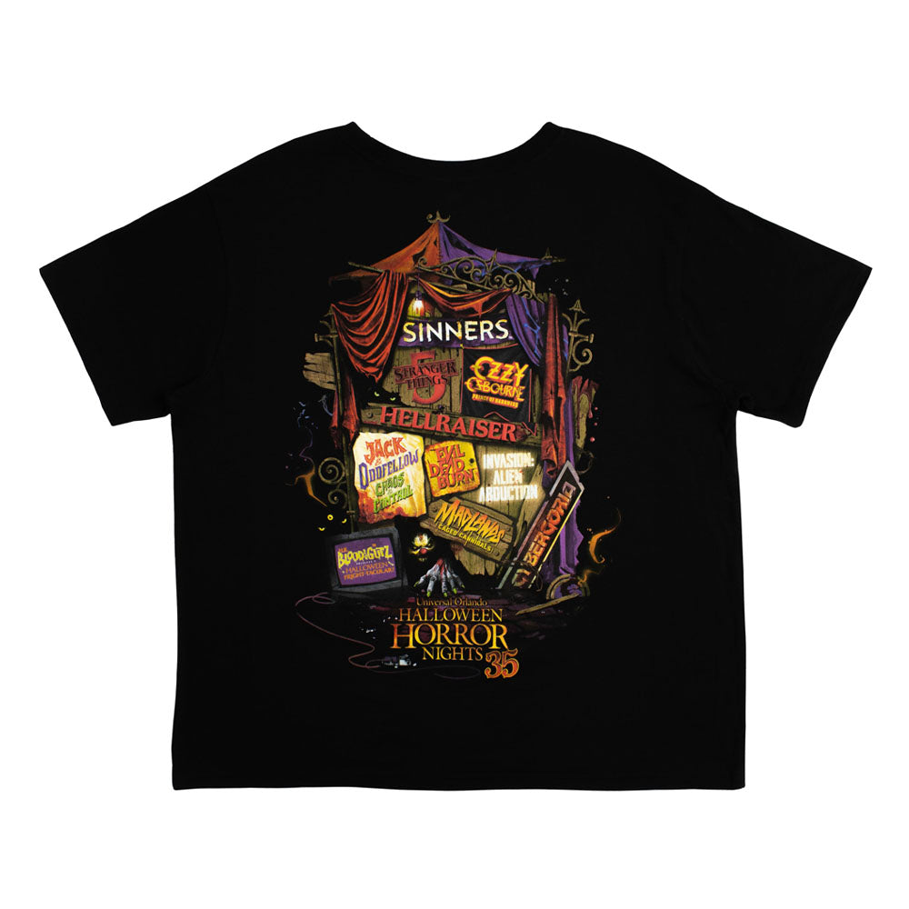 Halloween Horror Nights 2026 Universal Orlando House Women's T-Shirt-2