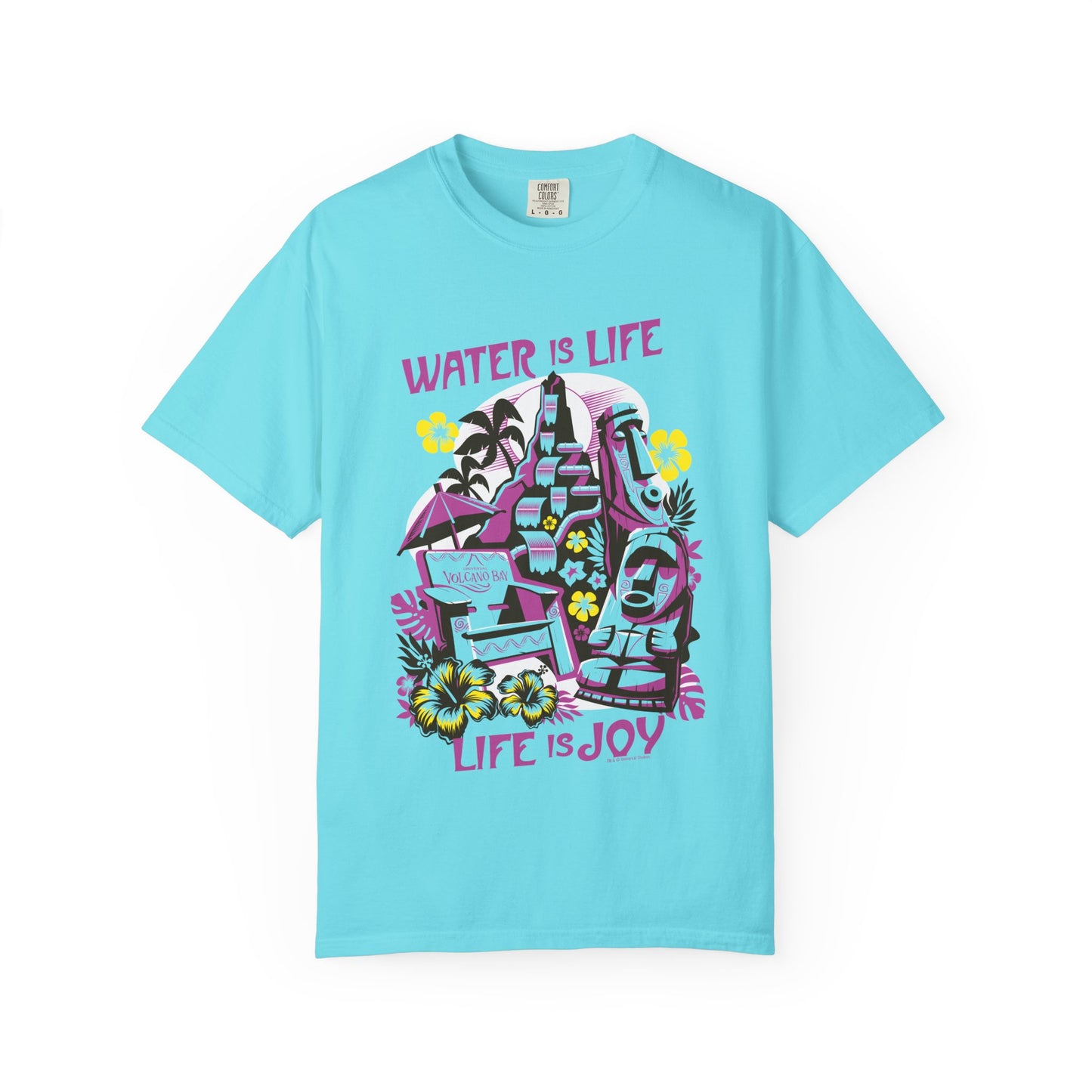 Universal Volcano Bay Water is Life, Life is Joy T-Shirt
