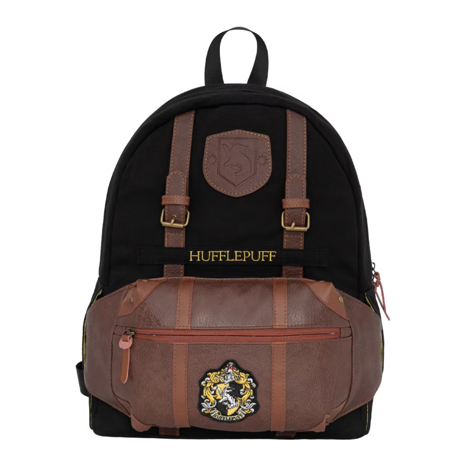 hufflepuff mini backpack Hufflepuff™ Crest Backpack with Removable Waist Bag