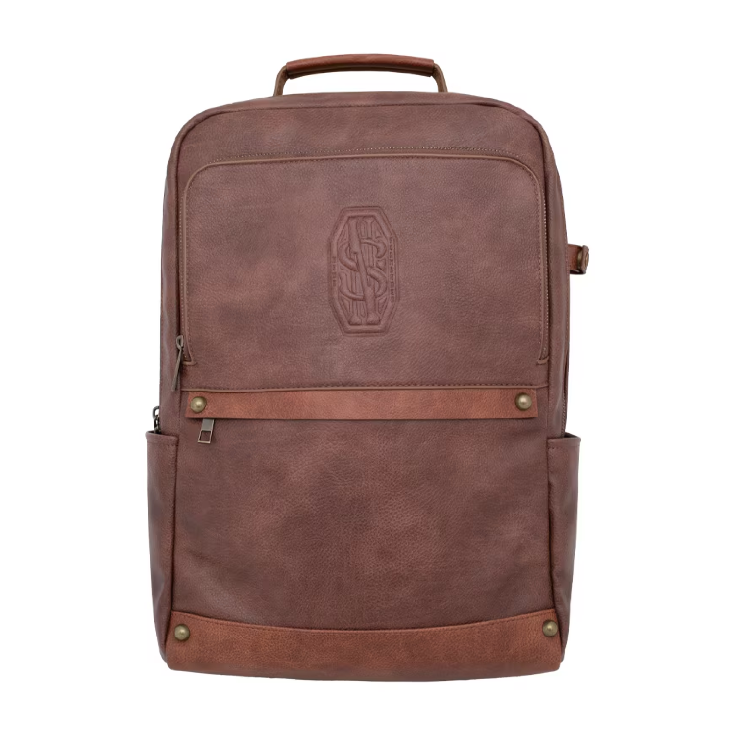 nwt Monogram Backpack with faux front pocket Monogram Mini Backpack Hot Pink - Versatile, Accessible, and  main image 3