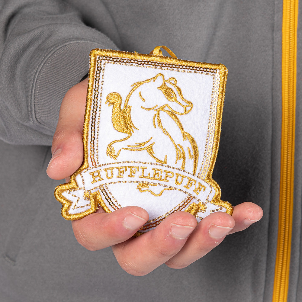 Harry Potter Holiday Felt Ornament - Hufflepuff-3