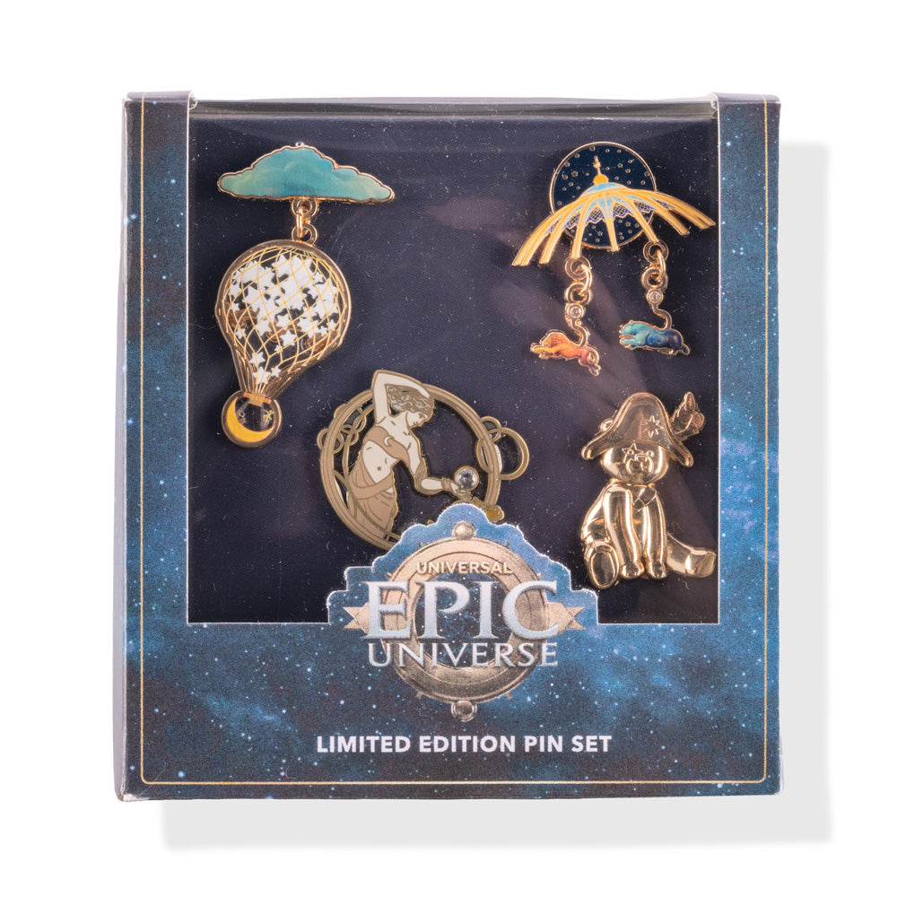 Universal Epic Universe Epic Anniversary Limited Edition Gold Pin