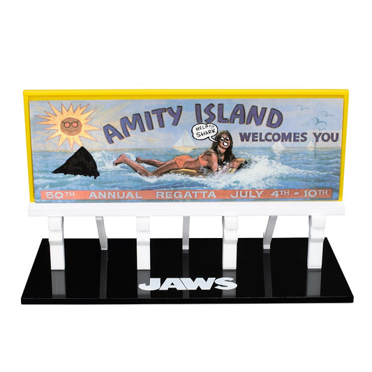 Jaws Amity Island Billboard Scaled Prop Replica-2