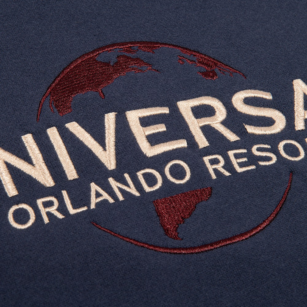 Universal Orlando Resort Embroidered Logo Hoodie-4