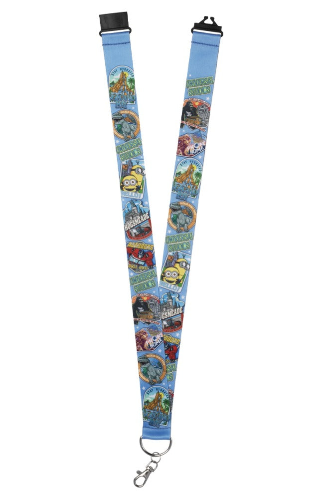 Universal Studios Collage Lanyard