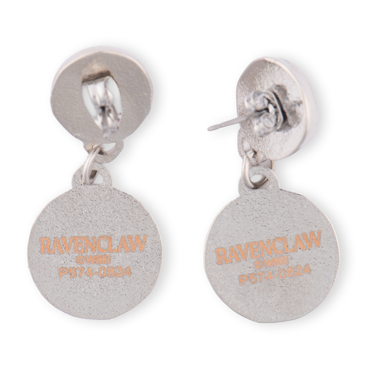 Harry Potter™ Earrings of Ravenclaw™ Crest with Pearl