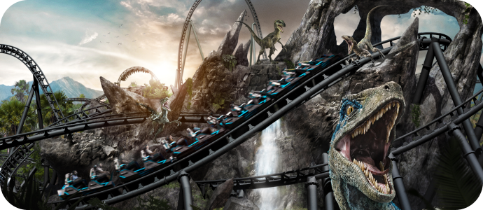 Jurassic World Collection Banner - Banner