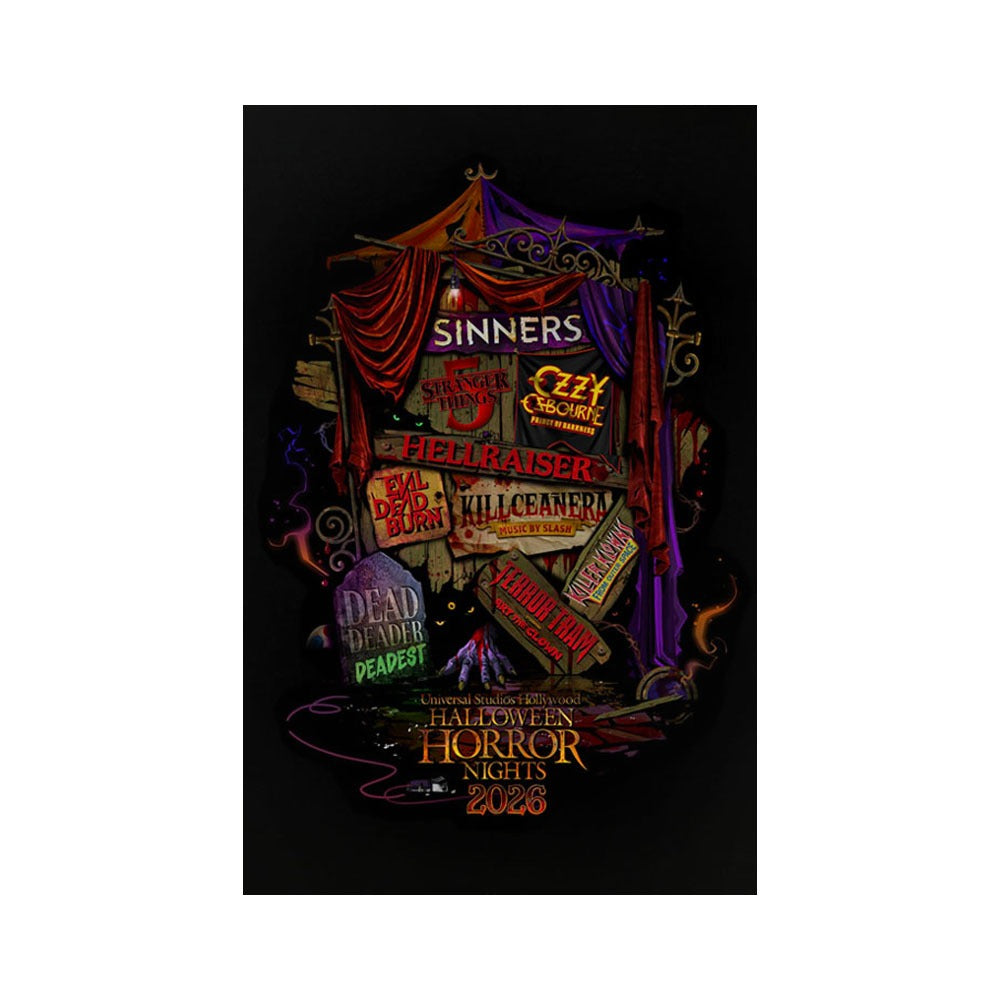 Halloween Horror Nights 2026 Universal Hollywood House Poster