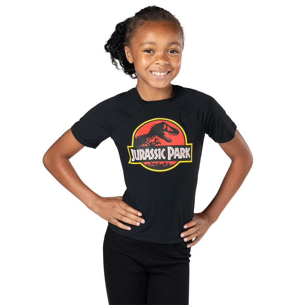Jurassic Park Logo Youth T-Shirt-5