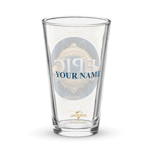 Epic Universe Personalized Pint Glass