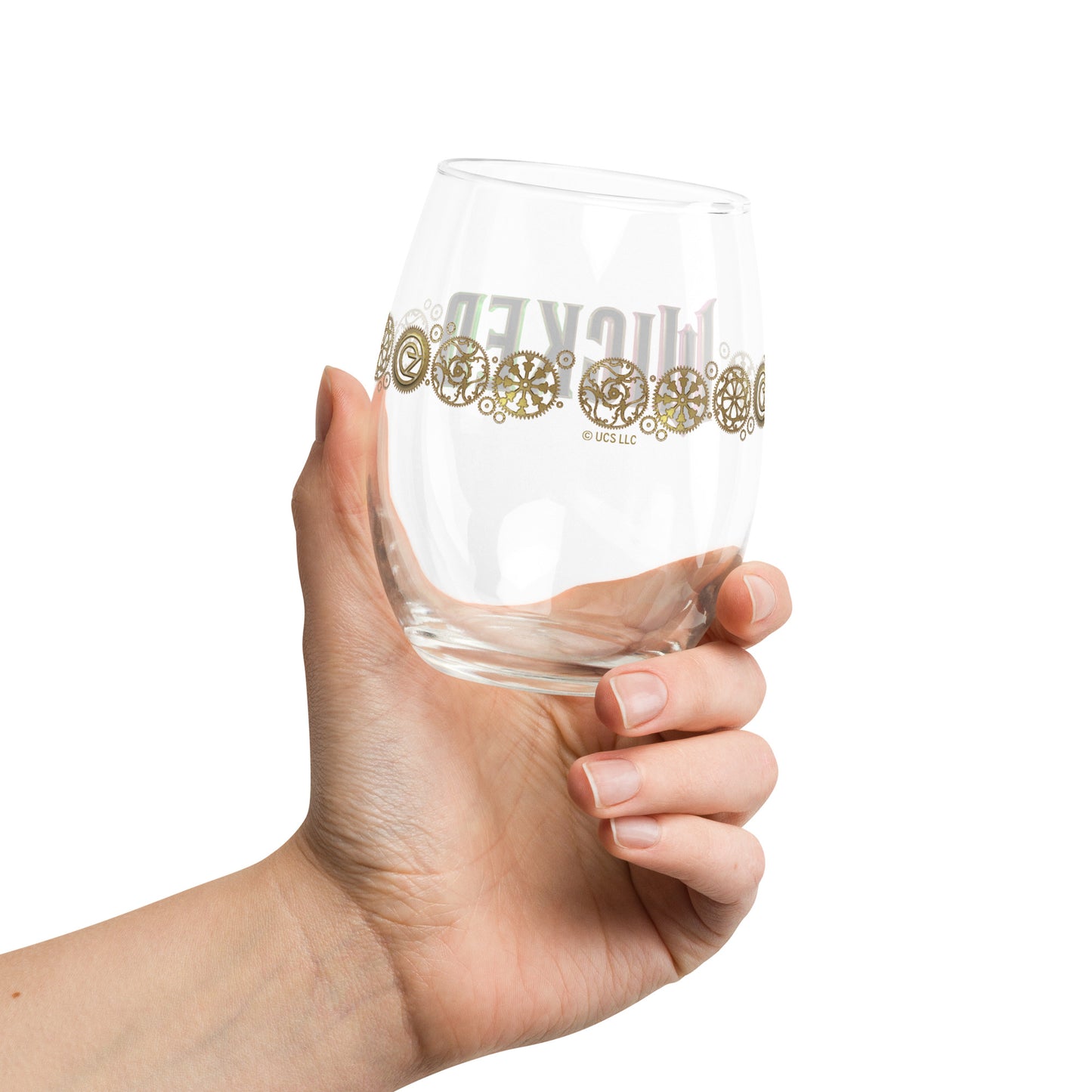 Wicked Logo Stemless Wine Glass