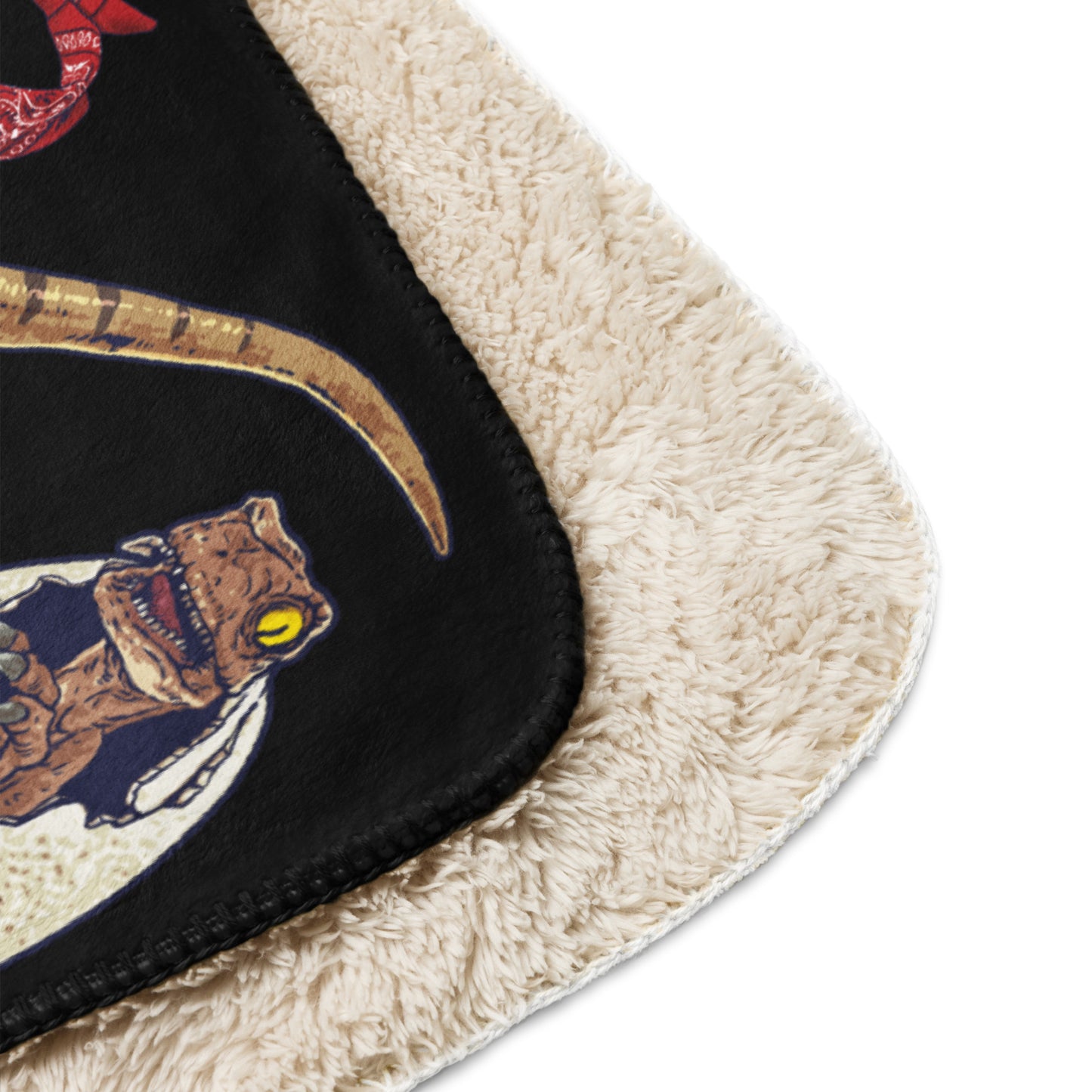 Jurassic Park Icons Sherpa Blanket