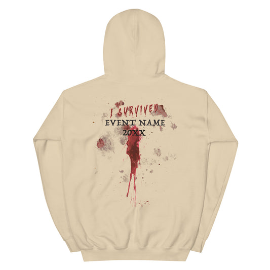 Universal Horror Unleashed I Survived Personalized Hoodie