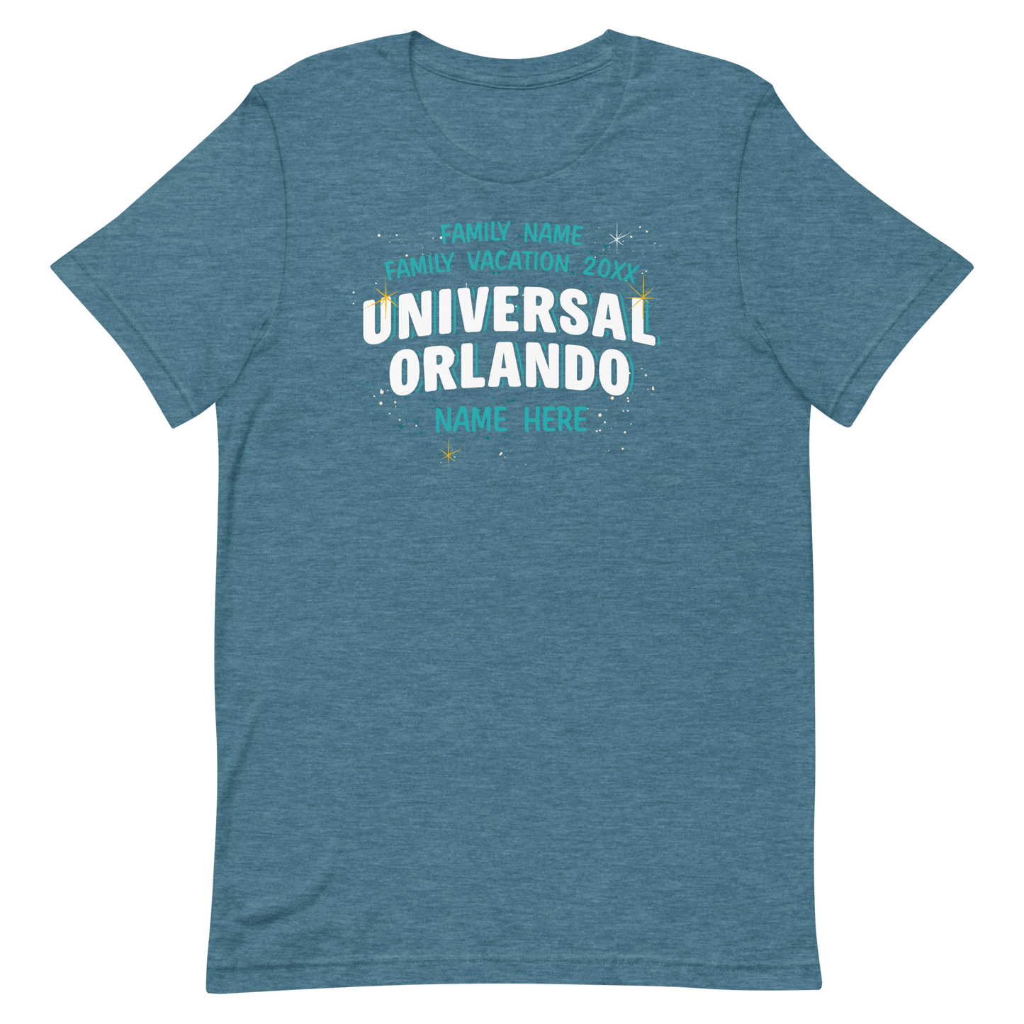 Universal Orlando Resort Family Vacation Personalized T-Shirt