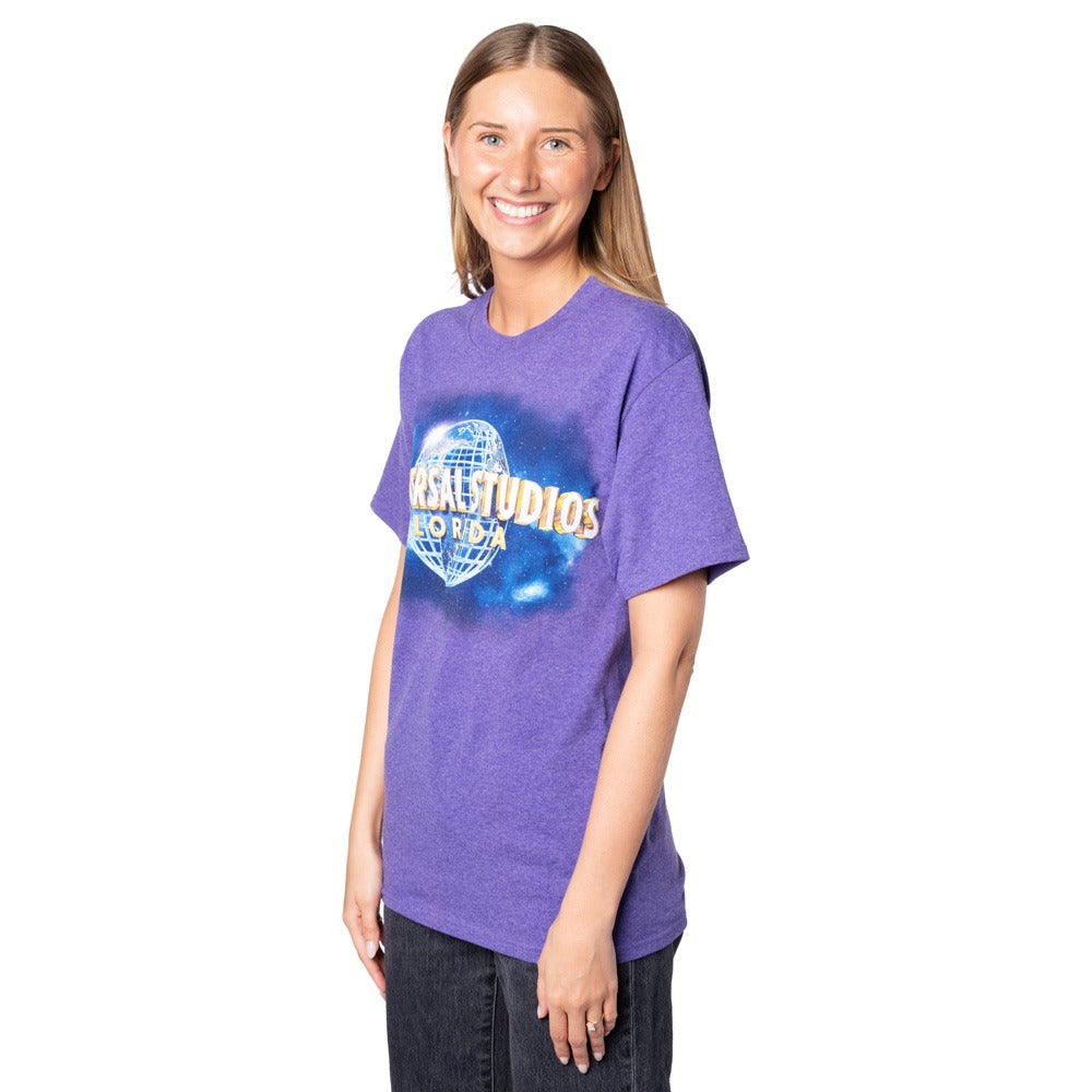Universal Studios Florida Purple Adult T-Shirt-3