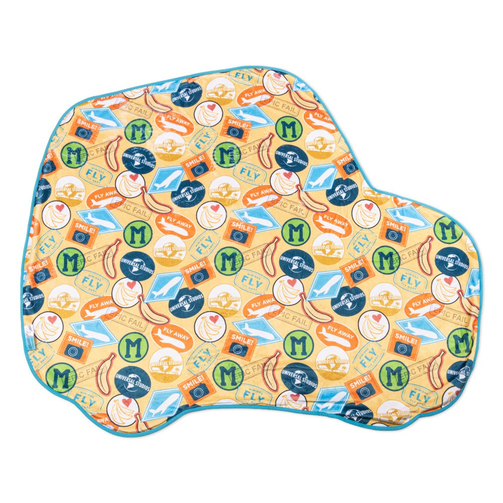 Despicable Me Minions & Popcorn Car Shaped Blanket