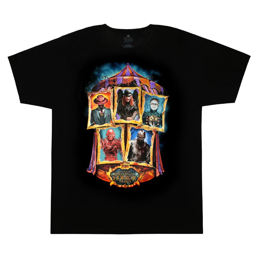 Halloween Horror Nights 2026 Key Art T-Shirt, Black, X-Large