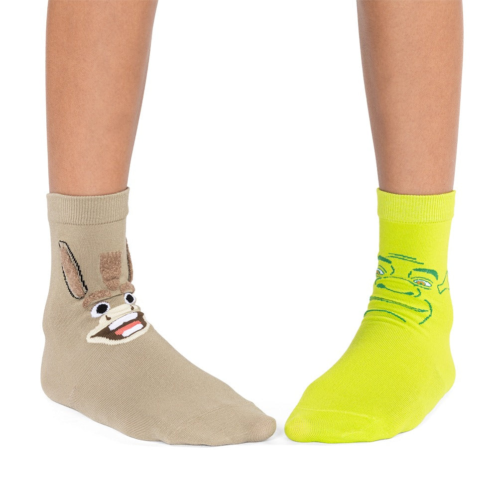 Shrek and Donkey Youth Socks-8