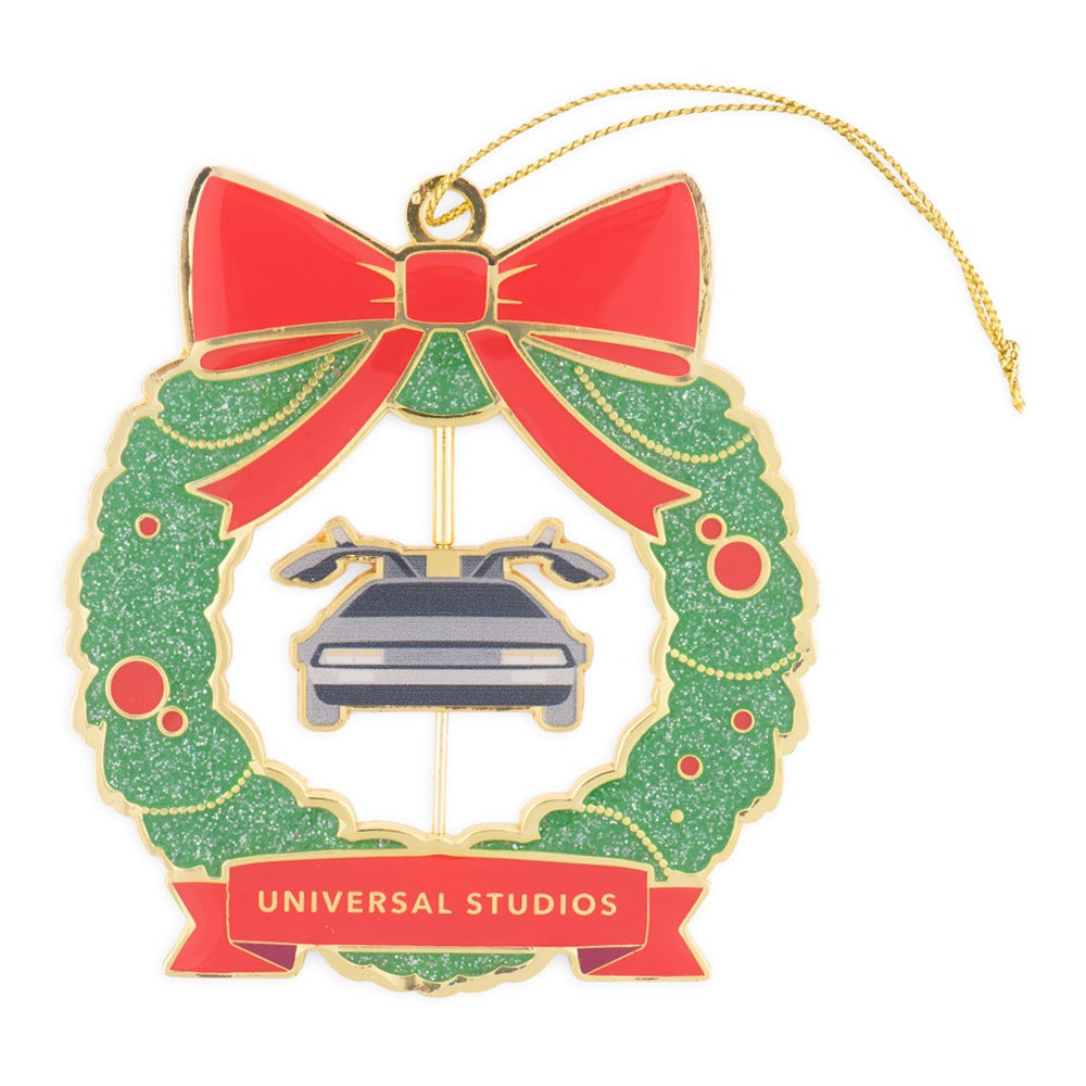 Back to the Future Metal Wreath Ornament