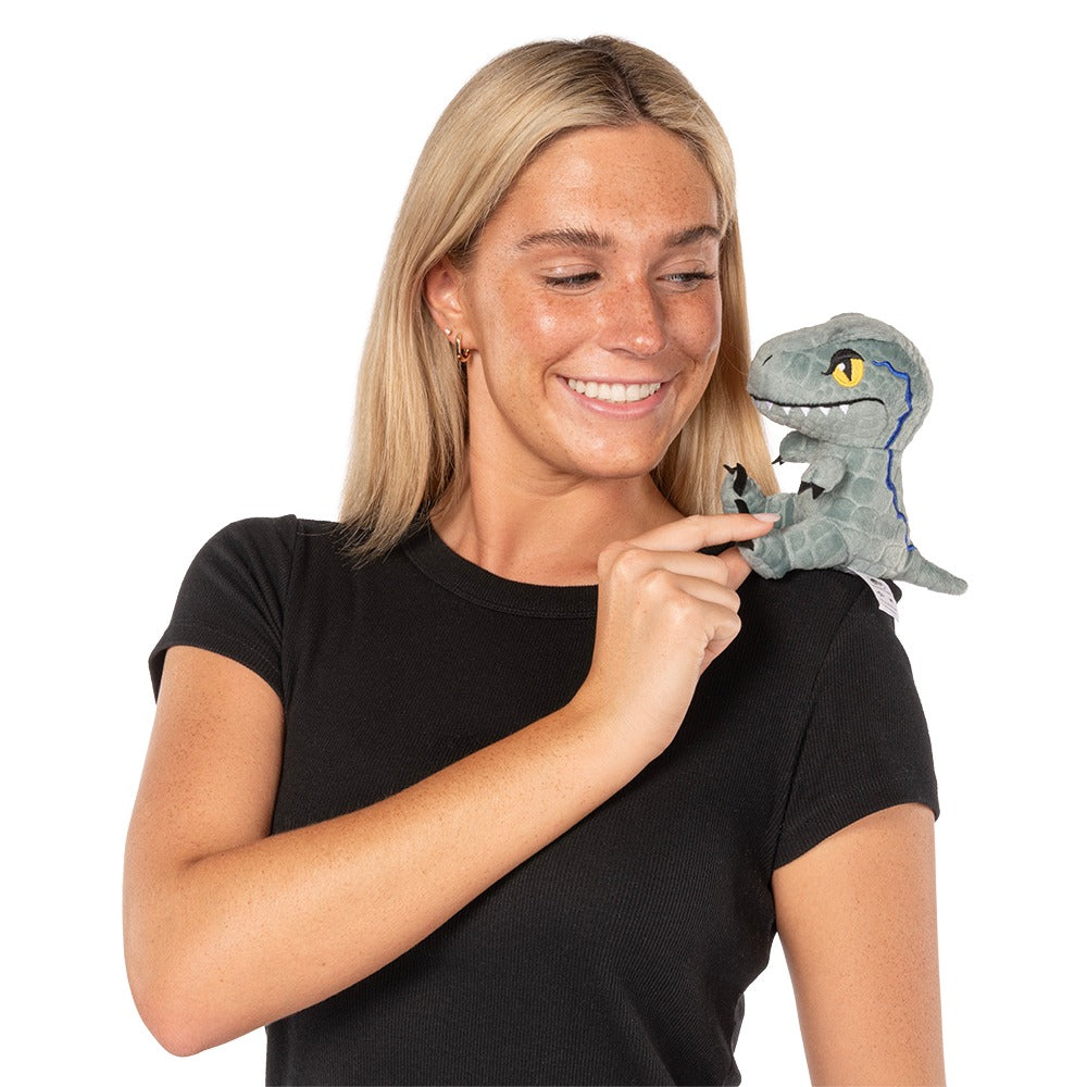 Jurassic World Blue Raptor Shoulder Plush-6