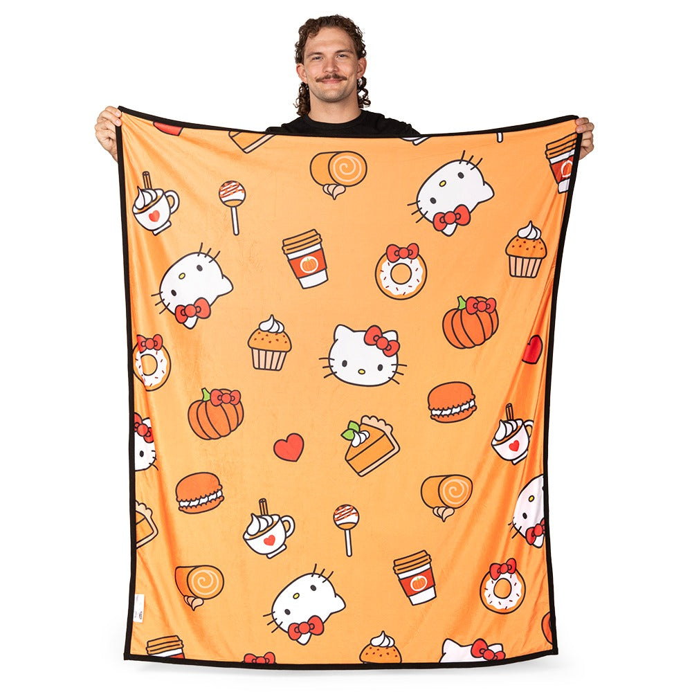 Hello Kitty® Pumpkin Spice Blanket-7