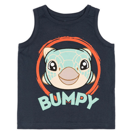 Jurassic World Bumpy Toddler Tank Top, Navy, T5/6