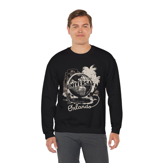 Universal Orlando Resort Globe Crewneck Sweatshirt