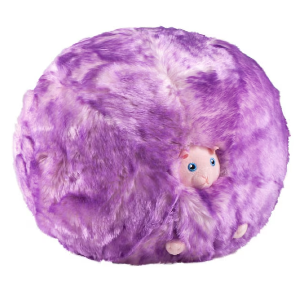 Large Purple Pygmy Puff